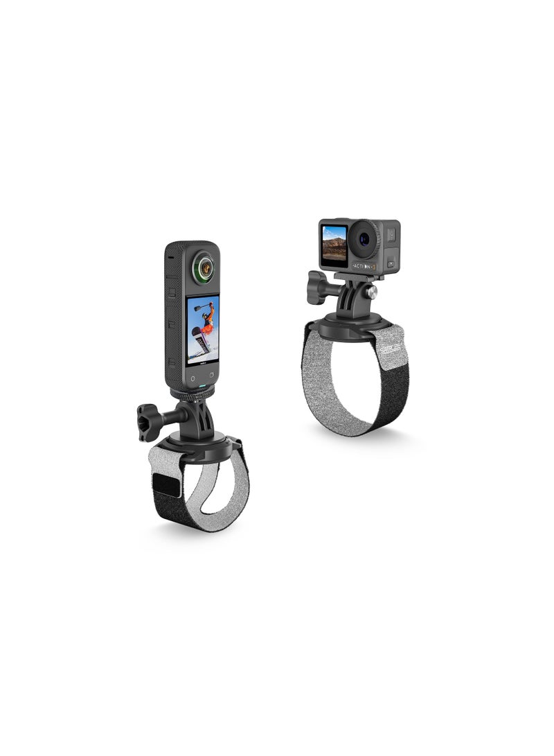 OSMO Action 3 Hand Wrist Strap Holder, Mount for DJI OSMO Action Camera, Hand Wrist Band VLOG/POV Accessories Compatible for Insta360 X3/One R/RS for GoPro Hero Series, Magnetic Connecting(1 Pack) - Image 1