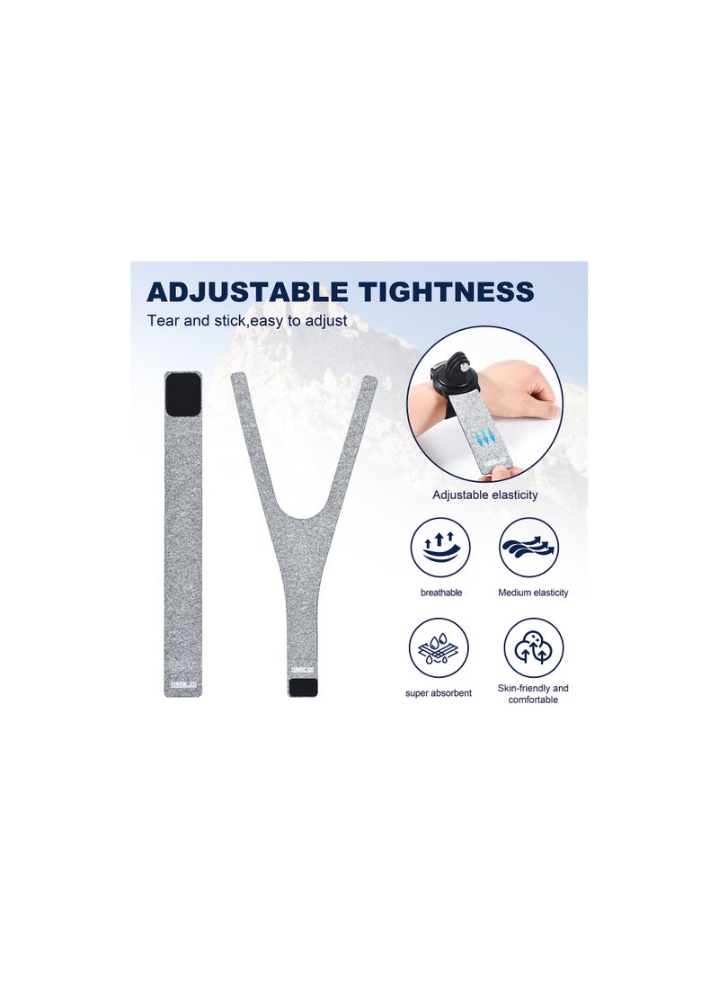 OSMO Action 3 Hand Wrist Strap Holder, Mount for DJI OSMO Action Camera, Hand Wrist Band VLOG/POV Accessories Compatible for Insta360 X3/One R/RS for GoPro Hero Series, Magnetic Connecting(1 Pack) - Image 5