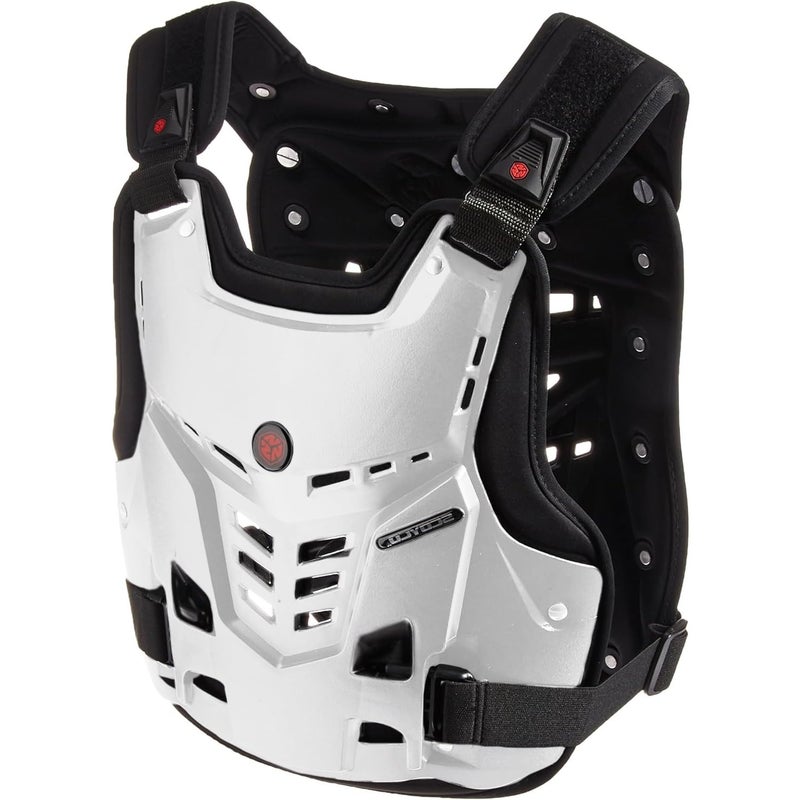 EHERDM Motorcycle Street Bike Chest and Back Protector OffRoad Dirt Bike Vest Protector Motocross Armor Body Guard Vest for Racing Cycling Skiing - Image 2