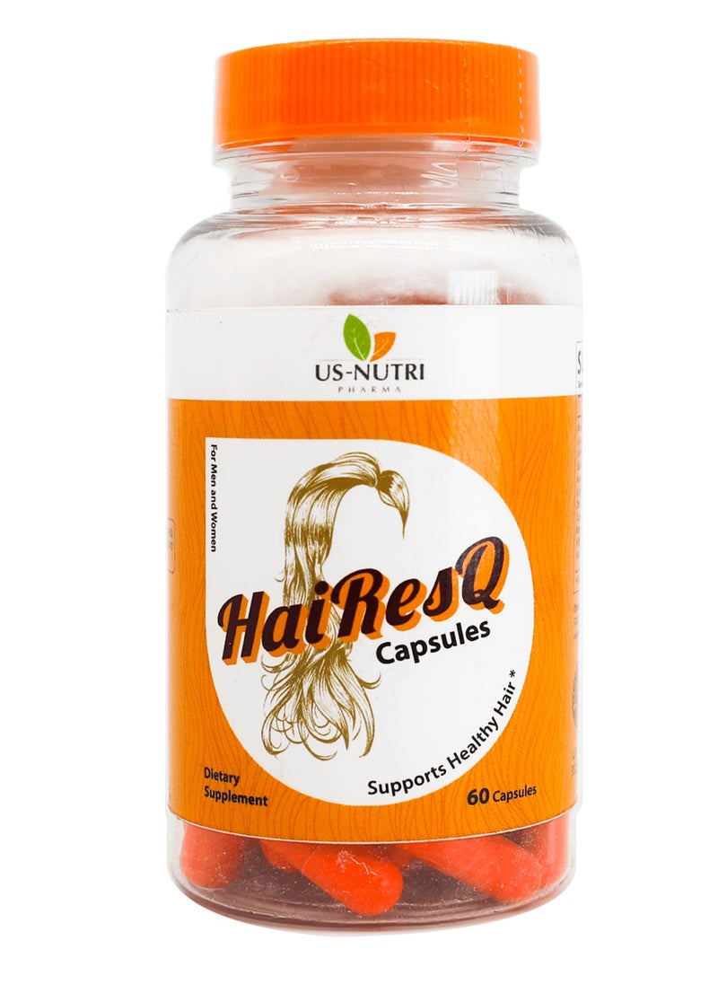 Capsule - Nutritional supplement to strengthen hair loss from Hare Riske 60 capsules for hair and skin - Image 1