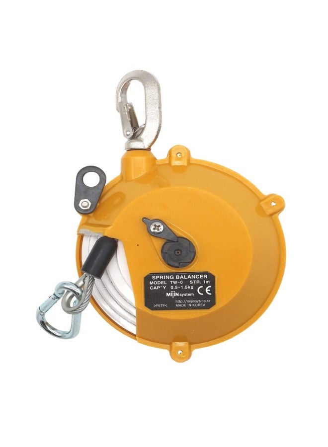 Mijin Tigon TW-0 Spring Balancer, Tool Balancer with Steel Cable, (Load Capacity: 0.5-1.5 kg/1.1-3.3 lbs) - Image 2