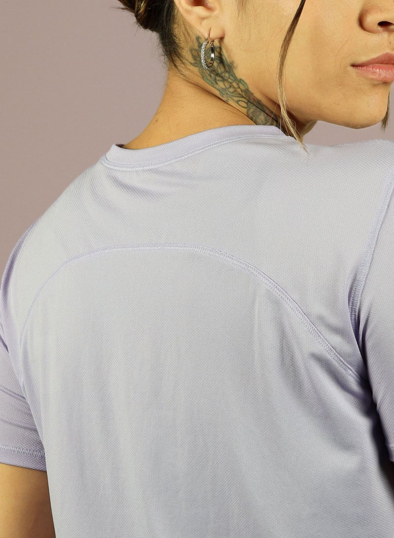 THUGFIT Whirlwind Ladies T-shirt - Purple - Image 3