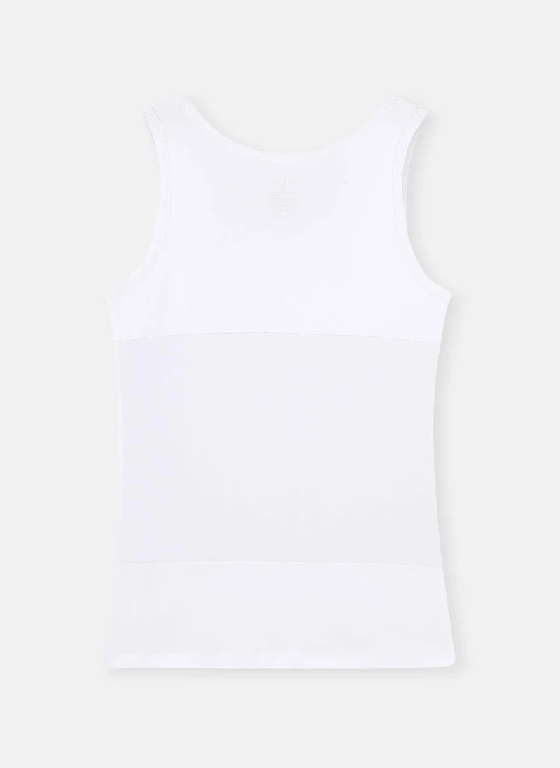 داجي Tank Top U-neck Supreme Slim Fit Thick Strap Underwear