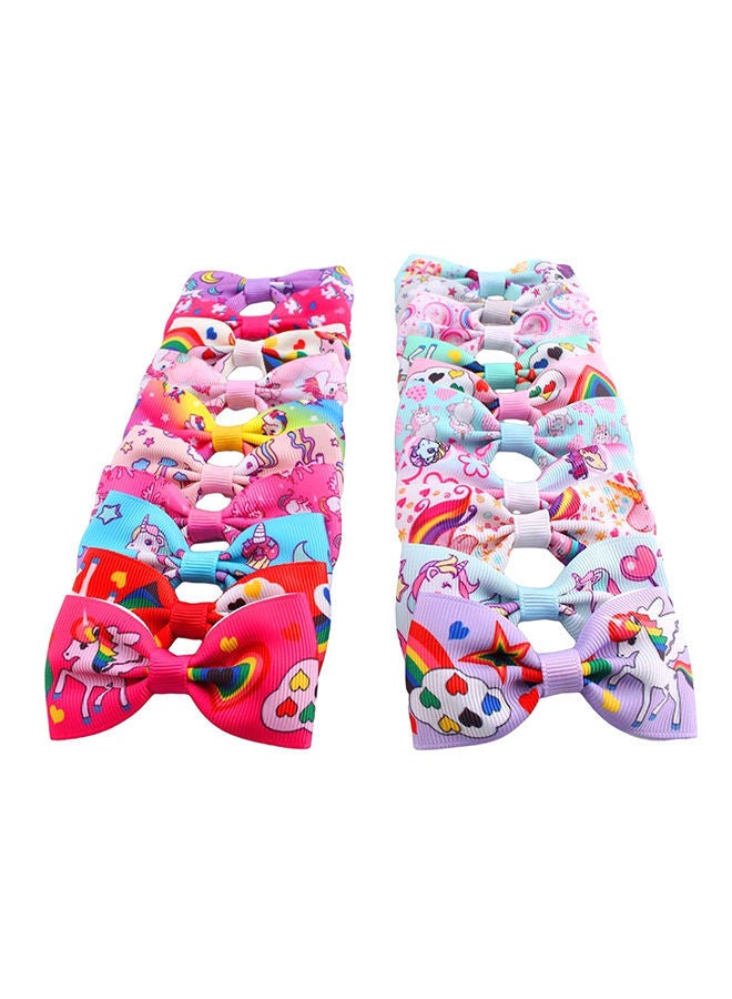 NIBEMINENT 20-Piece Hair Clips Multicolour