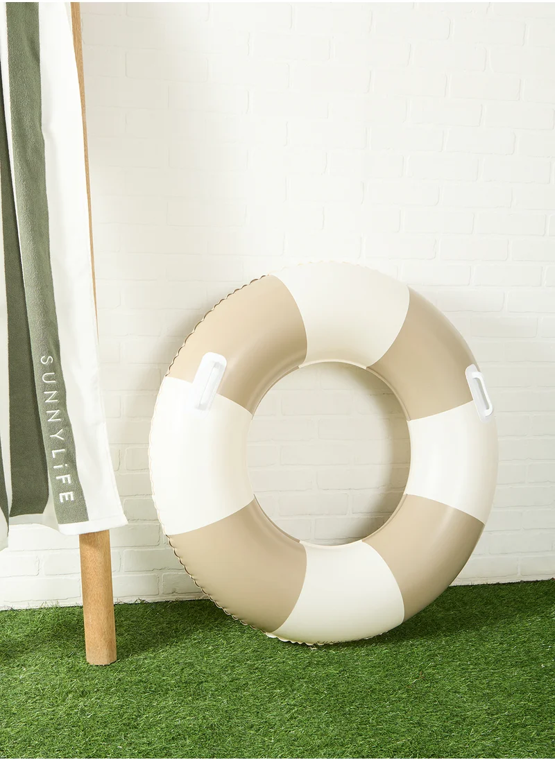 ساني لايف Slim Tube Pool Ring Rustico Driftwood Stripe