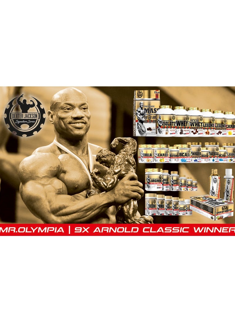 DEXTER JACKSON - Gold Series Micronized Creatine - Pure Muscle-Building Supplement for Strength & Endurance - Image 1