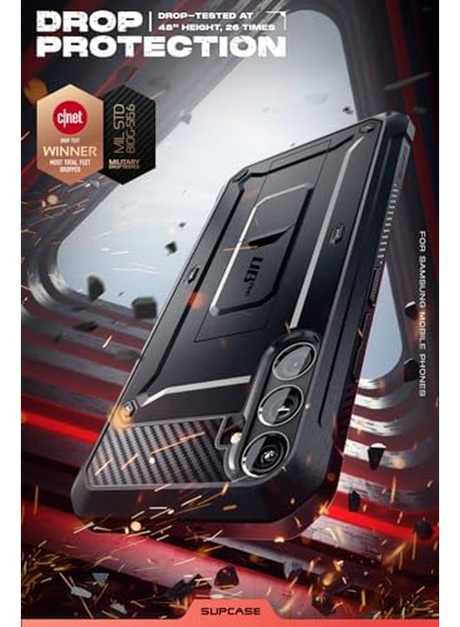 SupCase Unicorn Beetle Pro Series Case Designed For Samsung Galaxy S23 Fe 2023 Release Full Body Dual Layer Rugged Holster And Kickstand Case With Built In Screen Protector Black - Image 2