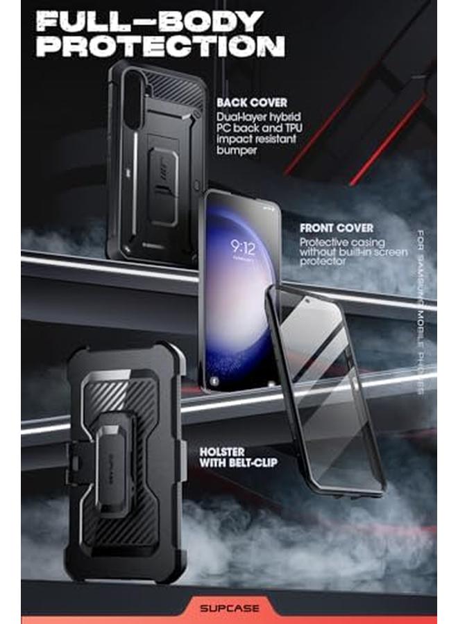 SupCase Unicorn Beetle Pro Series Case Designed For Samsung Galaxy S23 Fe 2023 Release Full Body Dual Layer Rugged Holster And Kickstand Case With Built In Screen Protector Black - Image 4