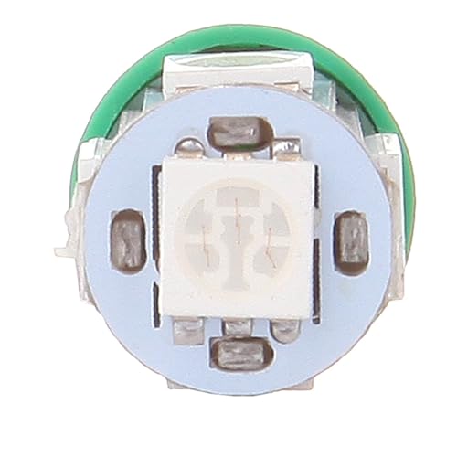 cciyu 194 Extremely Bright:LED Bulbs T10 5-5050-SMD Light Lamp License Plate Light Lamp Wedge T10 168 2825 W5W Green Pack of 2 - Image 2