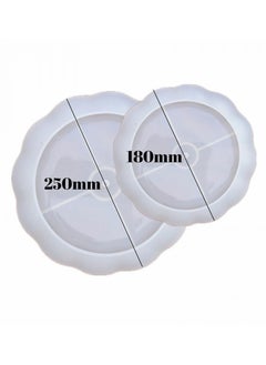 Graffiti Resin Two-layer Fruit Dish Silicone Mold  - Image 1