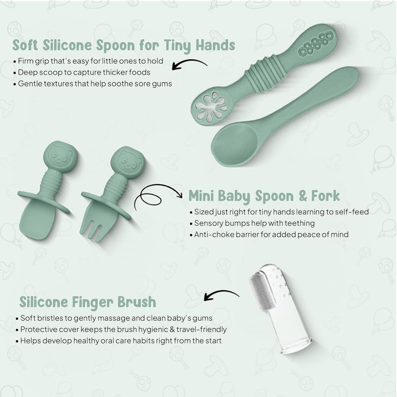 O'doe Baby Led Weaning Feeding Set - Image 4