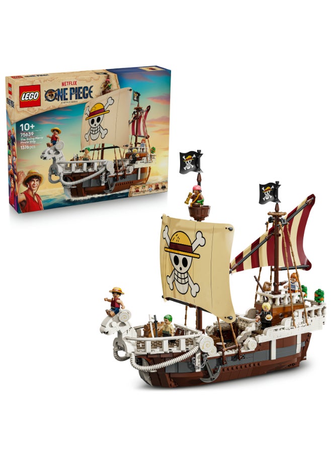 LEGO LEGO ONE PIECE The Going Merry Pirate Ship 75639 Building Set (1376 Pieces) - Image 1