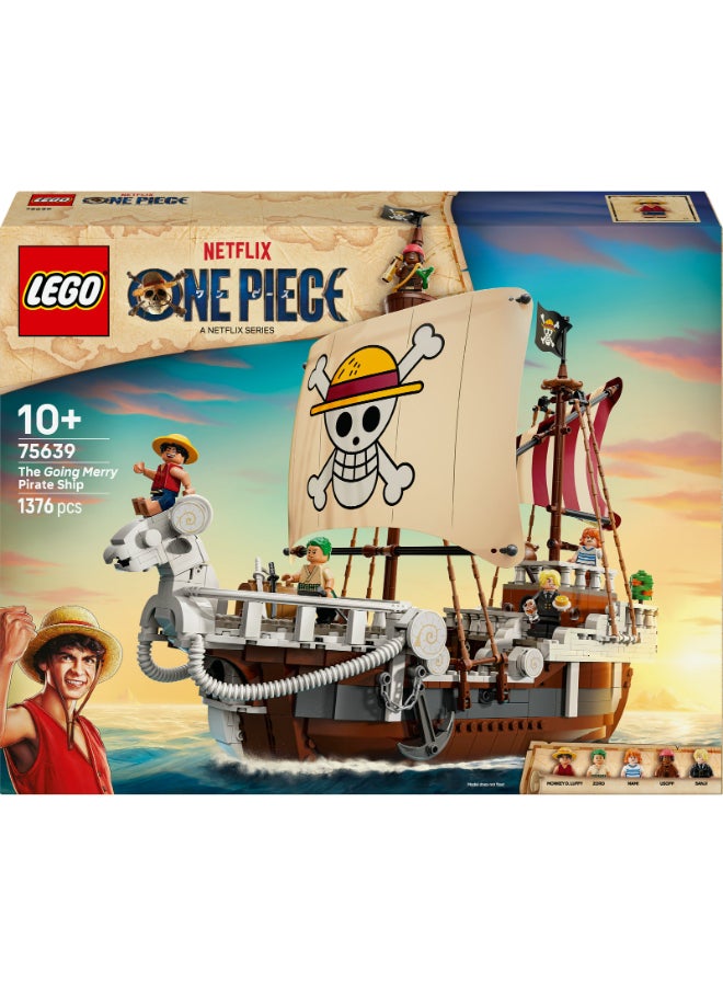LEGO LEGO ONE PIECE The Going Merry Pirate Ship 75639 Building Set (1376 Pieces) - Image 2