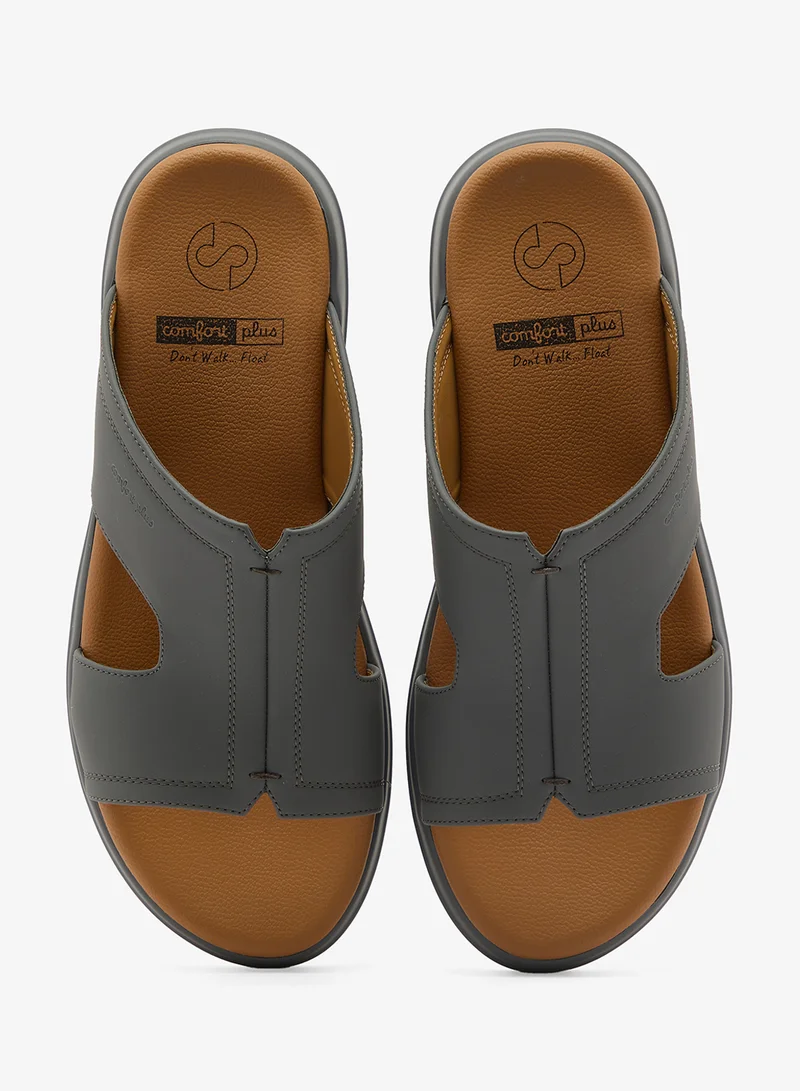 Comfort Plus GREY Comfort Arabian Sandals for Men | Best Price UAE
