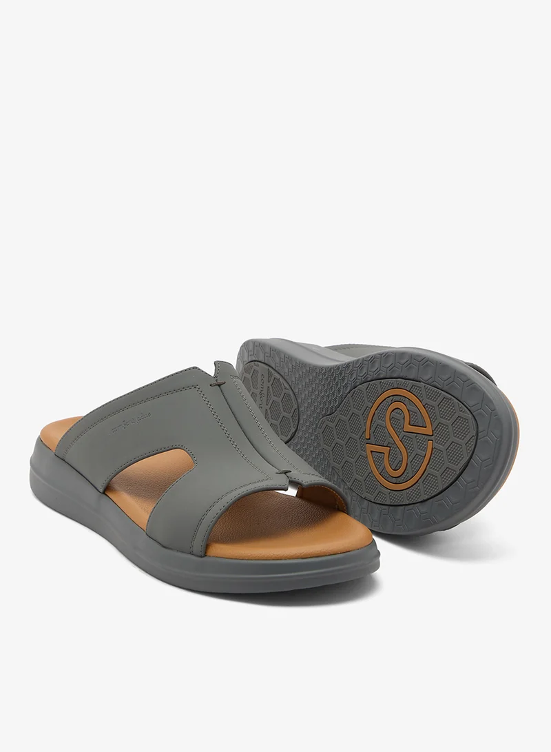 Comfort Plus GREY Comfort Arabian Sandals for Men | Best Price UAE