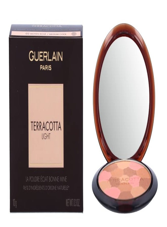 Guerlain Terracotta Light Natural Healthy Glow Powder - 02 Medium Cool by Guerlain for Women - 0.3 oz Powder - Image 4