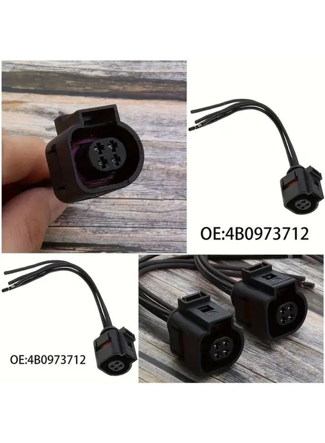 قطعتان من سدادة استشعار درجة حرارة الماء لفولكس فاجن باسات B5 لينغيوي 4B0973712 - Image 4