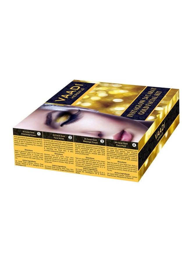 Gold Facial Kit 24 Carat Gold Leaves Marigold Wheatgerm Oil And Lemon Peel Extract 70G - pzsku/Z9AF74BF763A138443500Z/45/_/1720854758/10ca0f26-95c5-4109-b3f0-cf89036ff443