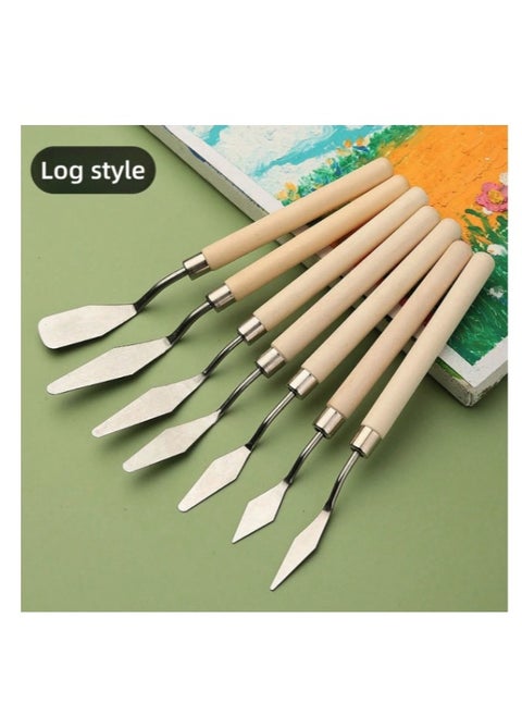 7-Piece Assorted Art Oil Painting Tool Set