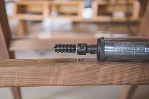Kutzall Extreme Ball Nose Burr, 1⁄4" Shaft, Very Coarse - Wood Carving Bit for Bosch, DeWalt, Milwaukee. Abrasive Tungsten Carbide, 3⁄8" (9.5mm) Dia. X 1-1⁄2" (38.1mm) Length BNX-12X112C - Image 4