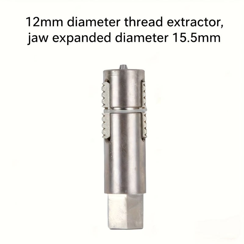 A Complete Set Of Broken Faucet Screw Extractor Kit Manual Operation No Batteries Or Power Required Compatible With Valves And Damaged Faucets Professional Plumbing Repair Kit - Image 2