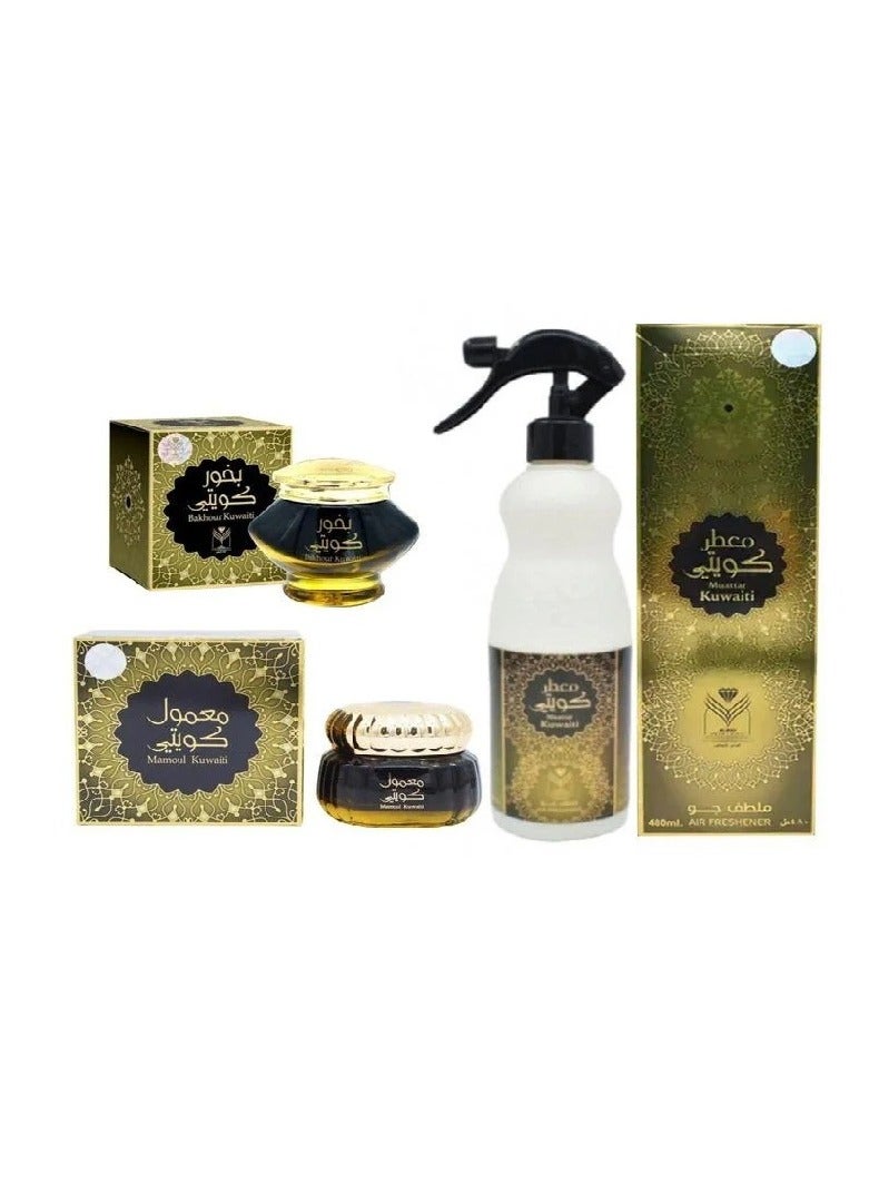 الماس معمول كويتي 60جرام بخور كويتي 40جرام معطر منزل كويتي 480مل