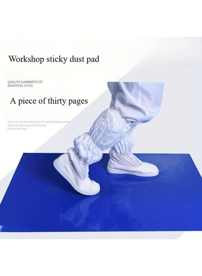 Disposable Sticky PVC Floor Mat 17.7x23.6 Inch for Dust Free Workshop Home - Image 2