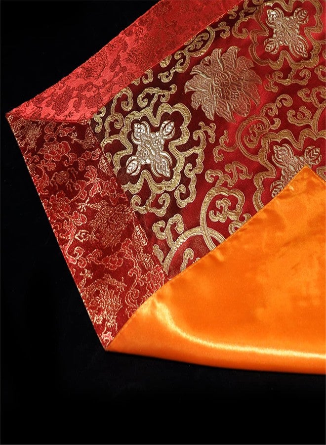 مفرش طاولة على الطراز التبتي من UXOWOXU، وغطاء طاولة بوذي، وغطاء مذبح بوذي - Image 3