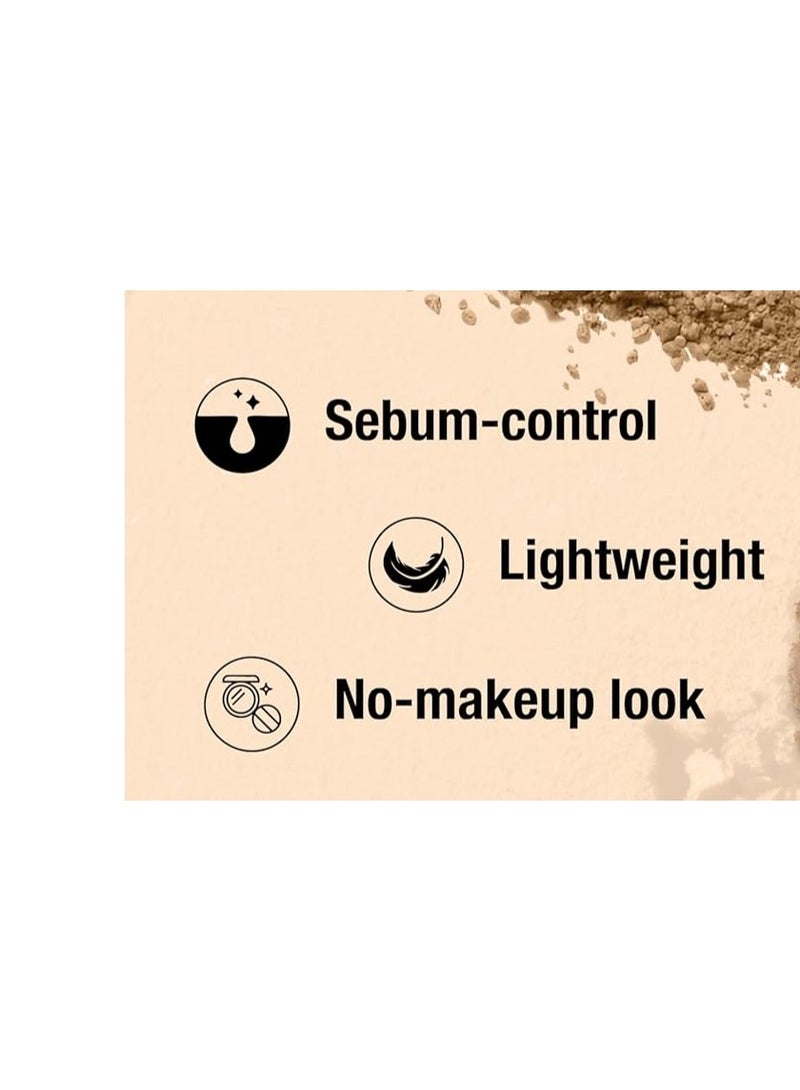 DAZLLER Loose face Powder, For Setting Makeup, Featherlight Sheer Finish For All Skin Type, Oil-Control, Added Sunscreen, 30G-Soft Caramel R33 - Image 2
