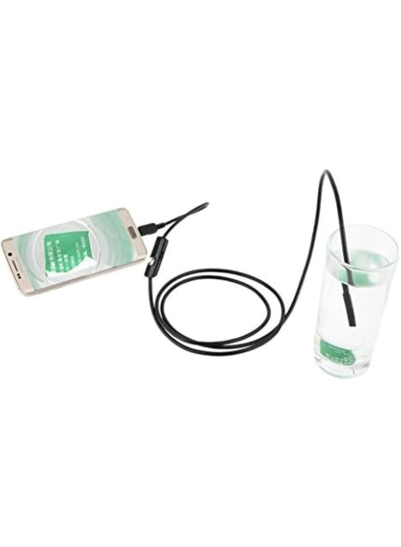 M.A&F's 7mm Endoscope Waterproof Borescope Inspection Camera 6 LED For Andorid Phone 10M - Image 2