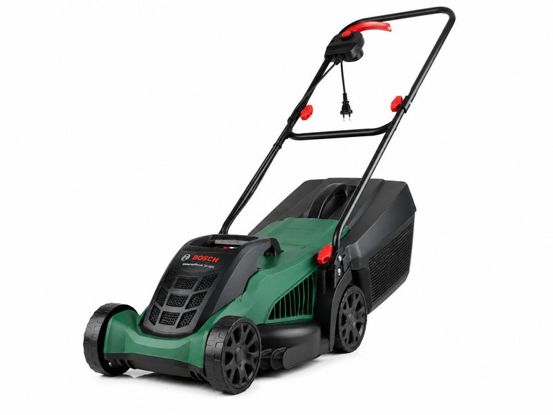 Bosch UniversalRotak 37-555 Electric Lawn Mower – 1400W – 37 cm Cutting Width – 40L Grass Collector