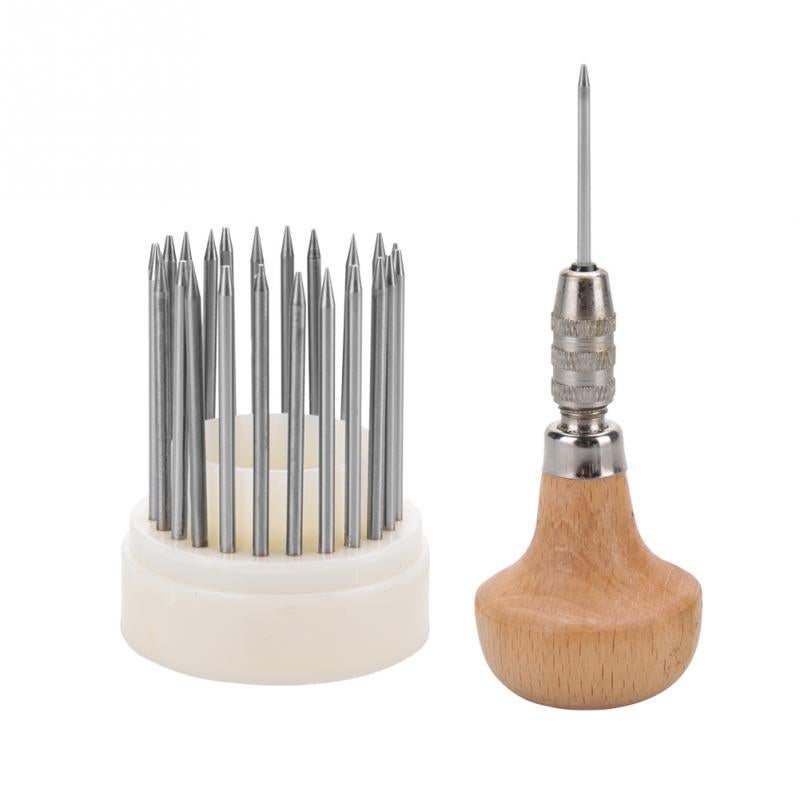 23 sets of micro-set thimble suction pin Diamond Gem Setting tool Diamond handle jewelry making tool(23 beads for set [without clip]]) - Image 5