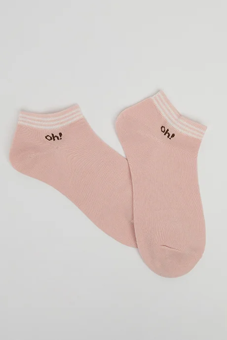 أر أند بي 3 Pack Patterned Ankle Socks