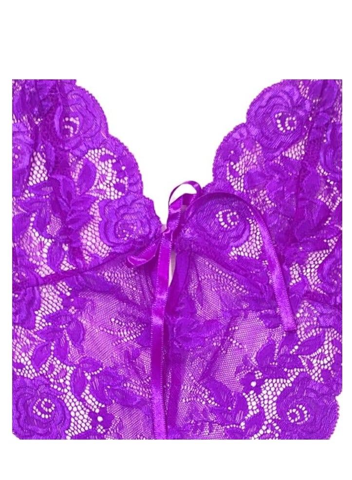 Accessorize Kingdom Accessorize Kingdom Women's Lace Floral Midi lingerie  - Image 3