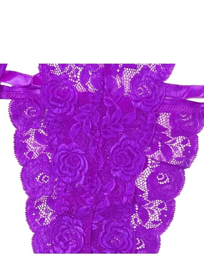 Accessorize Kingdom Accessorize Kingdom Women's Lace Floral Midi lingerie  - Image 4