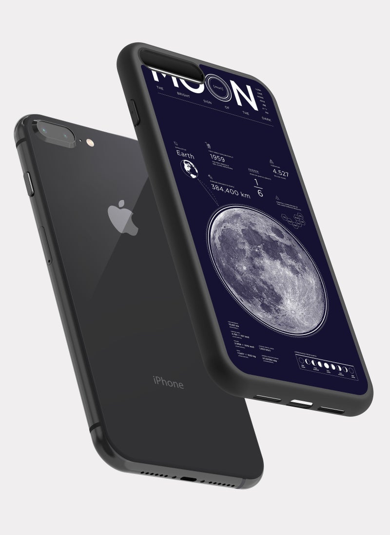 PXLAAT iPhone 7 Plus case cover moon - Image 2