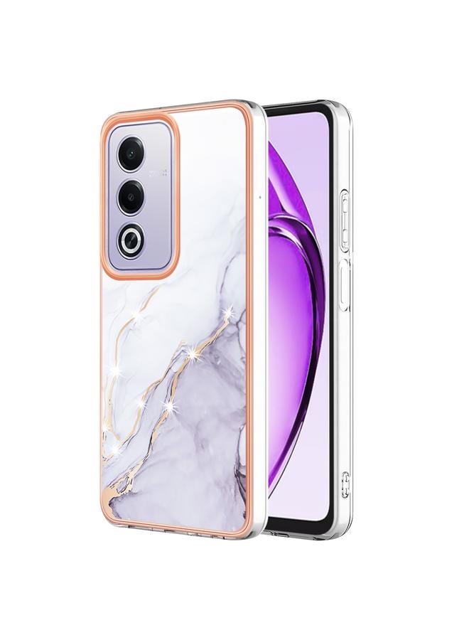 S-TOP Case For OPPO A80 5G / A3 Pro Global Electroplating Marble Dual-side IMD Phone Case - Image 1