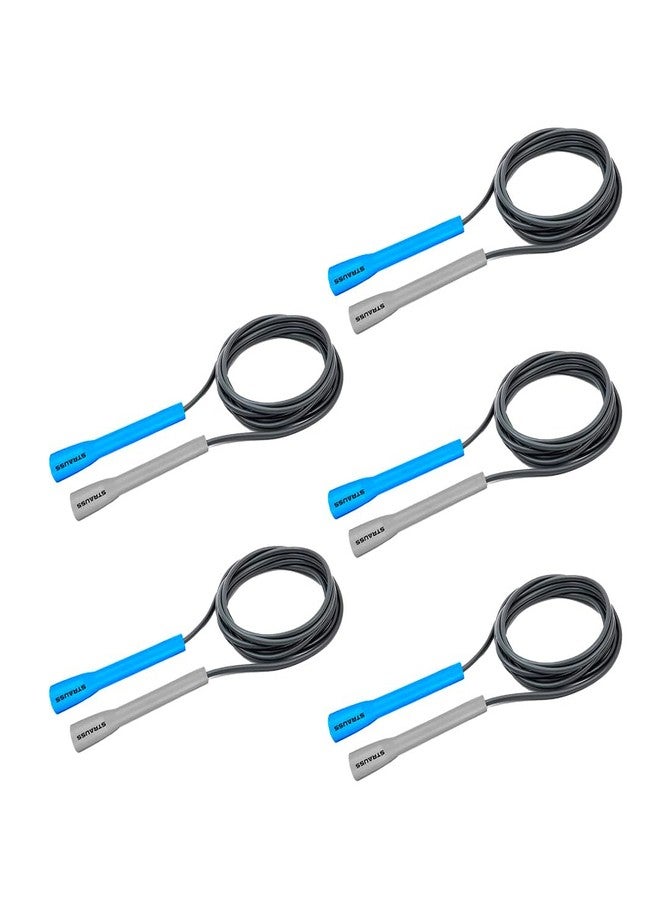 Strauss Skipping Rope, (Grey/Blue) | Pack of 5 - Image 2