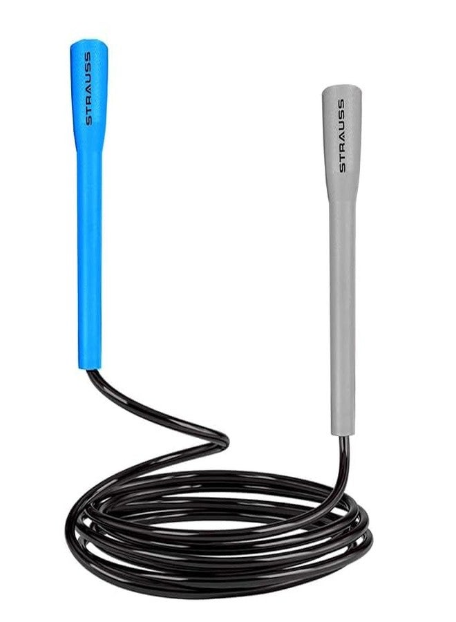 Strauss Skipping Rope, (Grey/Blue) | Pack of 5 - Image 3