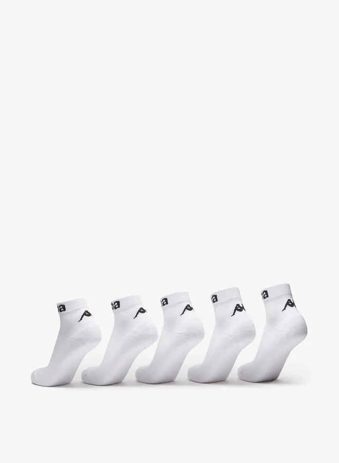 Kappa Women's Ankle Length Sports Socks - Set of 5