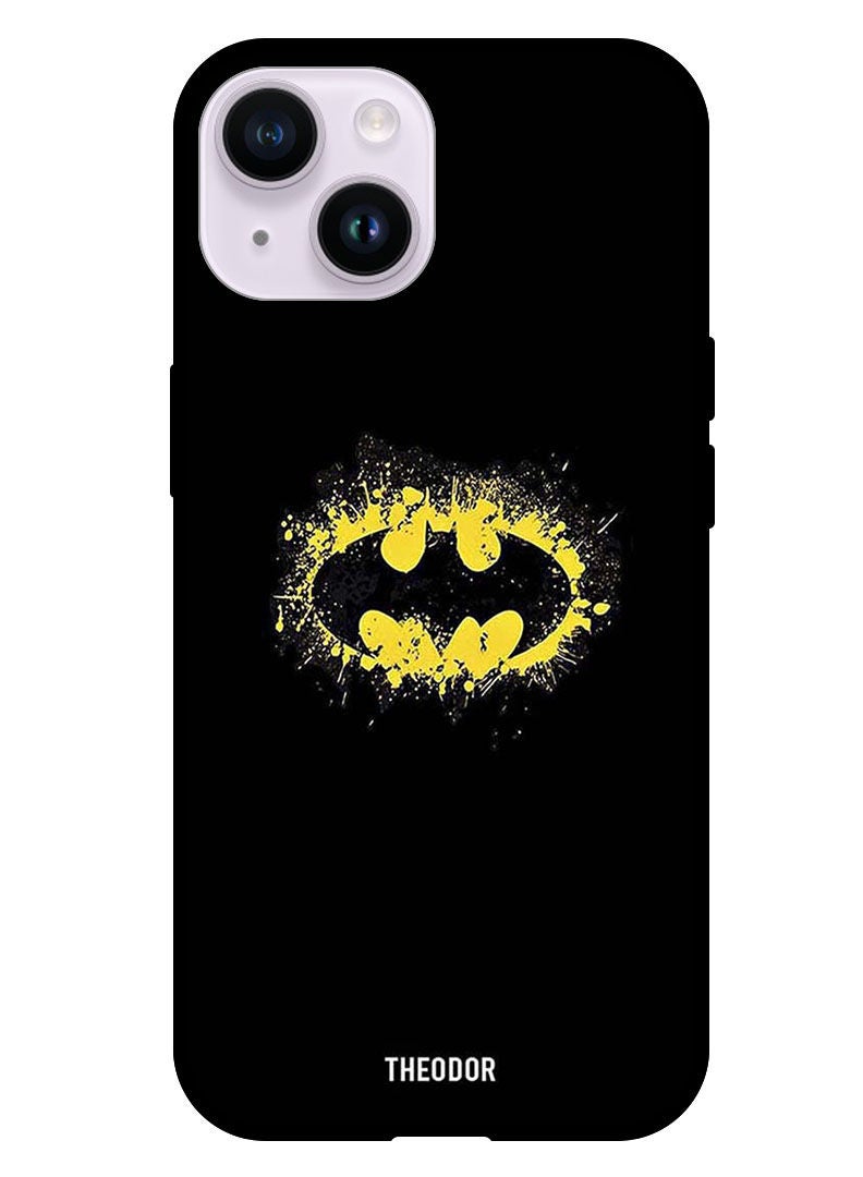 Theodor Protective Case Cover For Apple iPhone 14 Plus 6.7" 2022 Batman Logo - Image 1