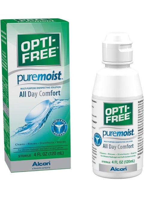 ALCON Opti-free Puremoist Multi-Purpose Disinfecting Solution, 4 Oz