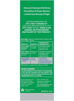 Opti-Free ALCON Opti-free Puremoist Multi-Purpose Disinfecting Solution, 4 Oz  - Image 3