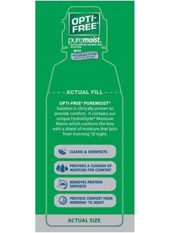 Opti-Free ALCON Opti-free Puremoist Multi-Purpose Disinfecting Solution, 4 Oz  - Image 5