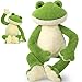 MaoGoLan Big Stuffed Frog 24 inch Giant Cute Frog Stuffed Animal for Teens Green Plush Toy for Girls Large Toad Plush Toy for Kids Birthday Gifts Themed Party Decor - Image 2