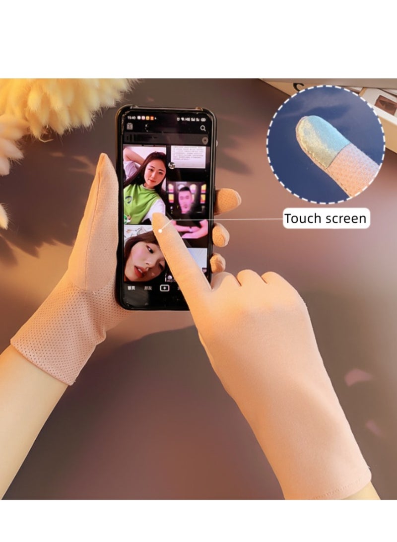 RTYY قفازات نسائية، قفازات قيادة، قفازات حماية من أشعة الشمس الصيفية غير قابلة للانزلاق - Image 3