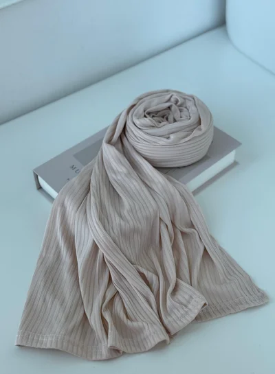 AL BENT AL SHARQIEH cotton striped shawl hijab