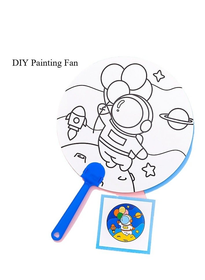 Back-to-School Kids Drawing Starter Set Creative Color Pens Stickers Art Book Gift Box - Image 4