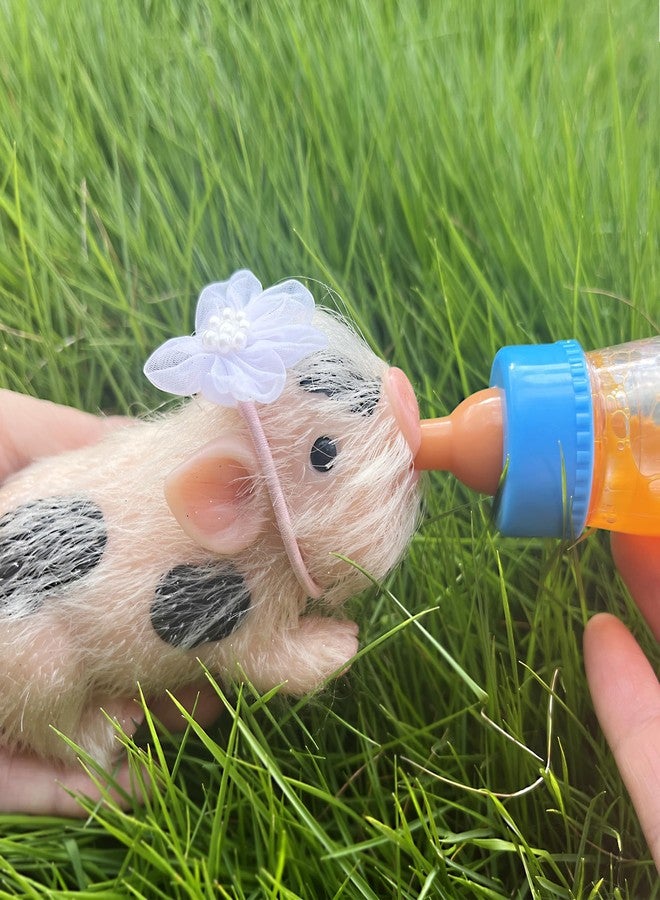 OtardDolls Lifelike Reborn Pig Dolls, 5 Inch Soft Realistic Newborn Cute Pig Dolls with Toy Accessories for Birthday, Christmas - Image 3