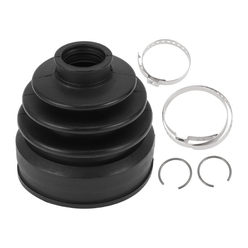 HEROFFIX 1 Set CV Joint Boot Kit for Nissan Pathfinder 1320 for Nissan Murano 1524 Inner Constant Velocity Joint Boot WClamps NoC97413JA0A Black Rubber